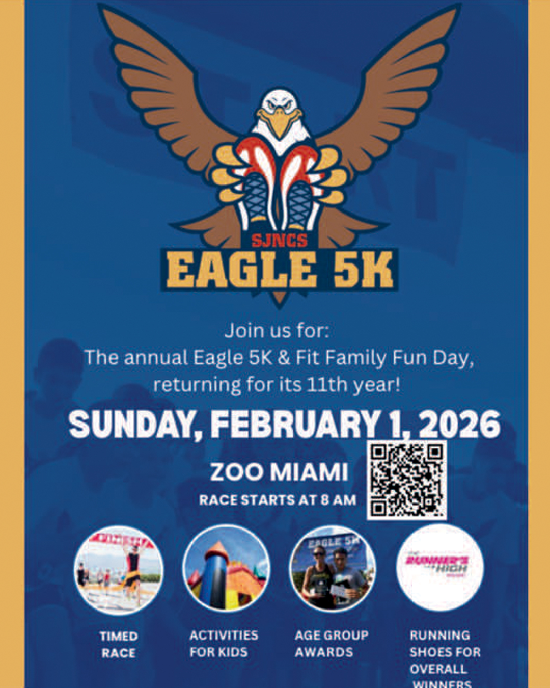 Annual Eagle 5k & Fit Family Fun Day                                                                                                                                                                                                                                                                        