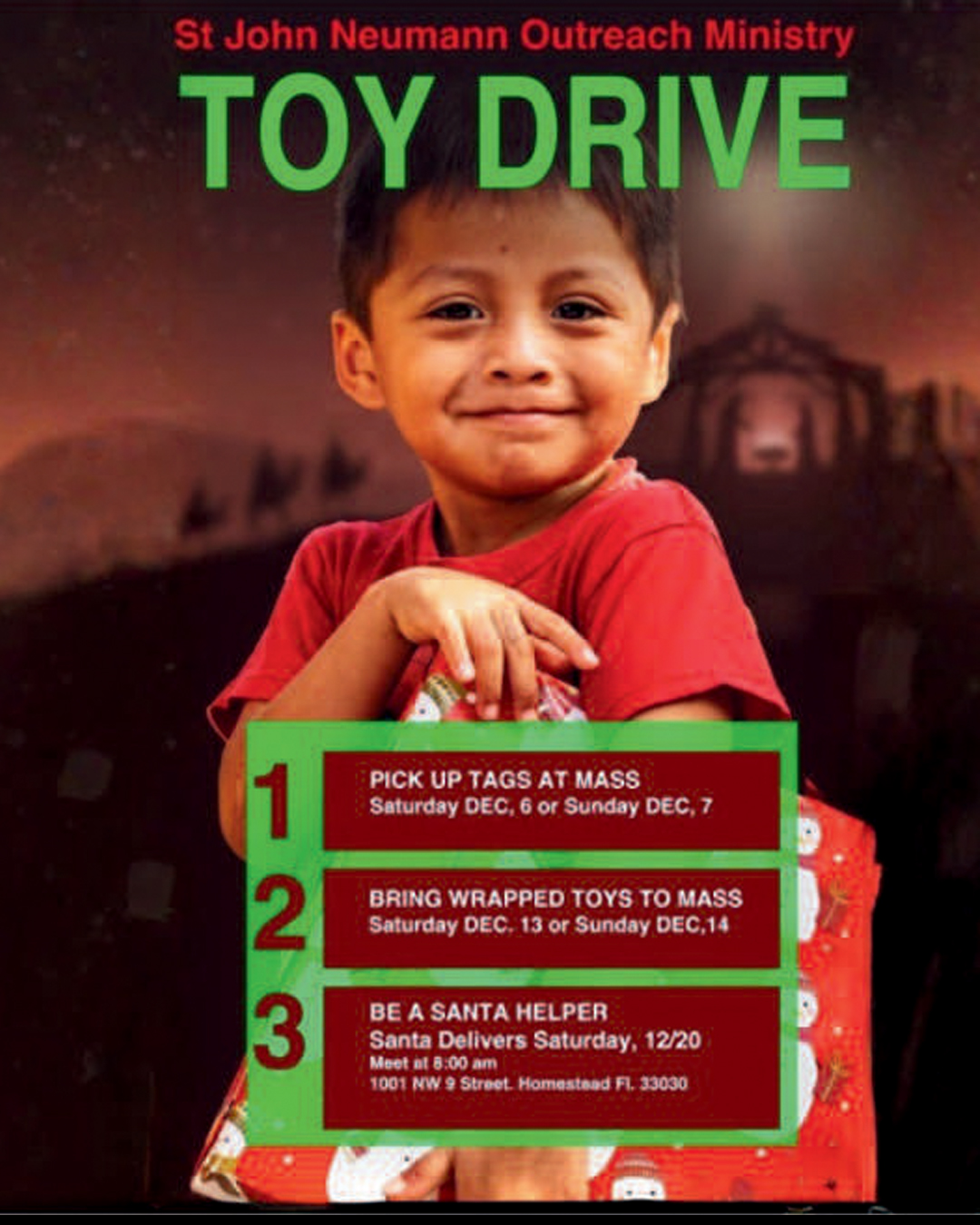 SJN Outreach Ministry Toy Drive                                                                                                                                                                                                                                                                             