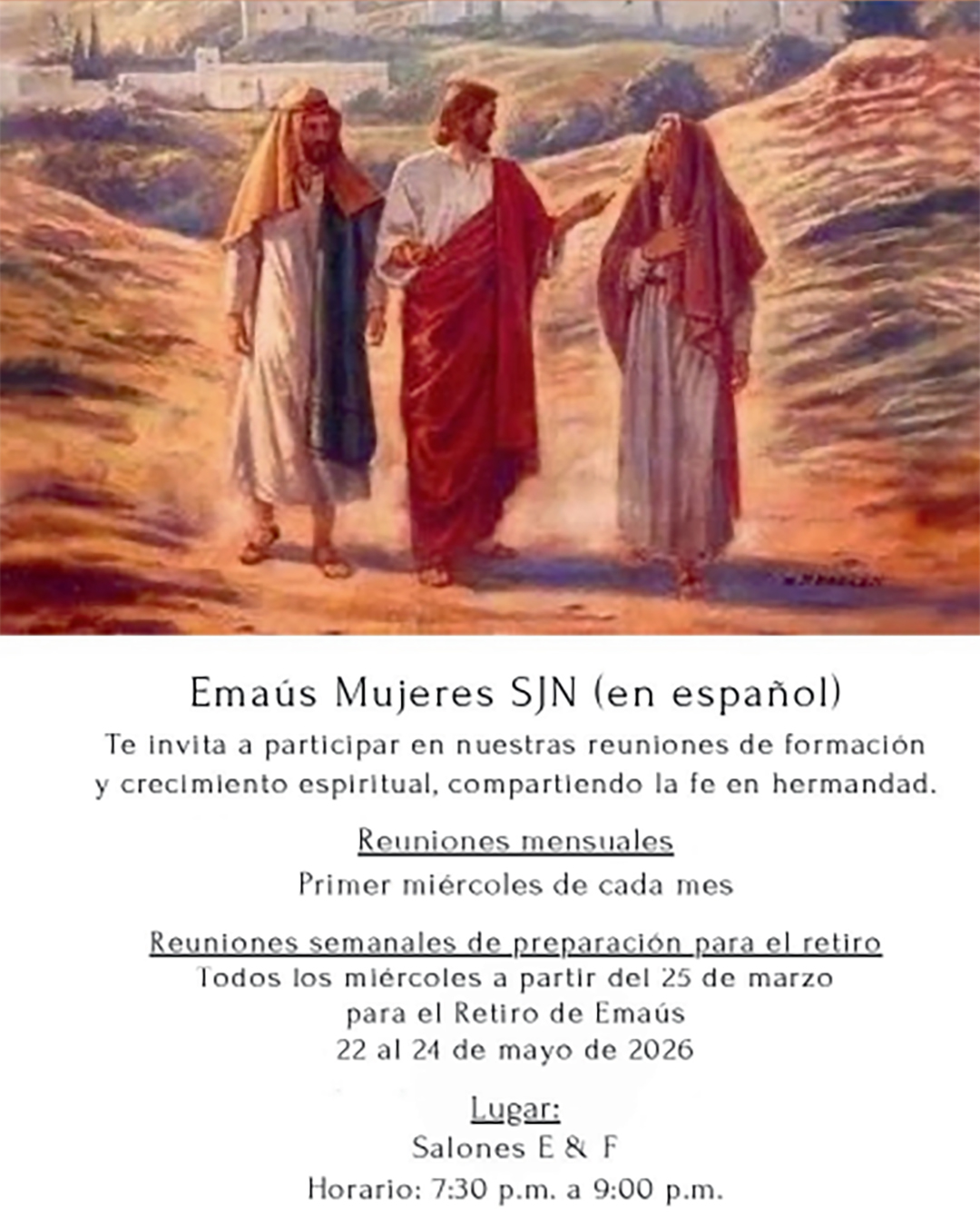 Emaús Mujeres SJN (en español)                                                                                                                                                                                                                                                                            