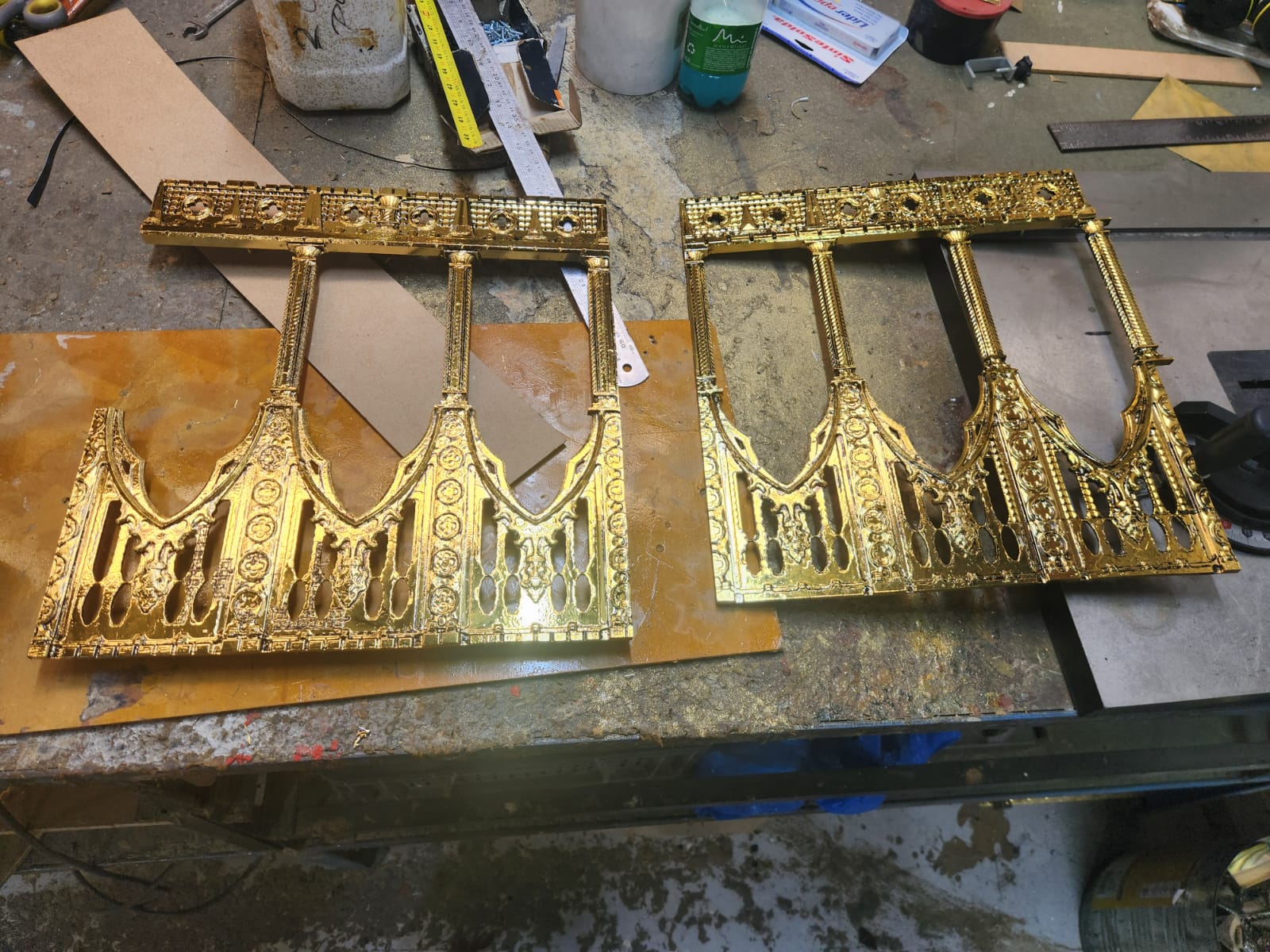 Tabernacle — Gothic door arches