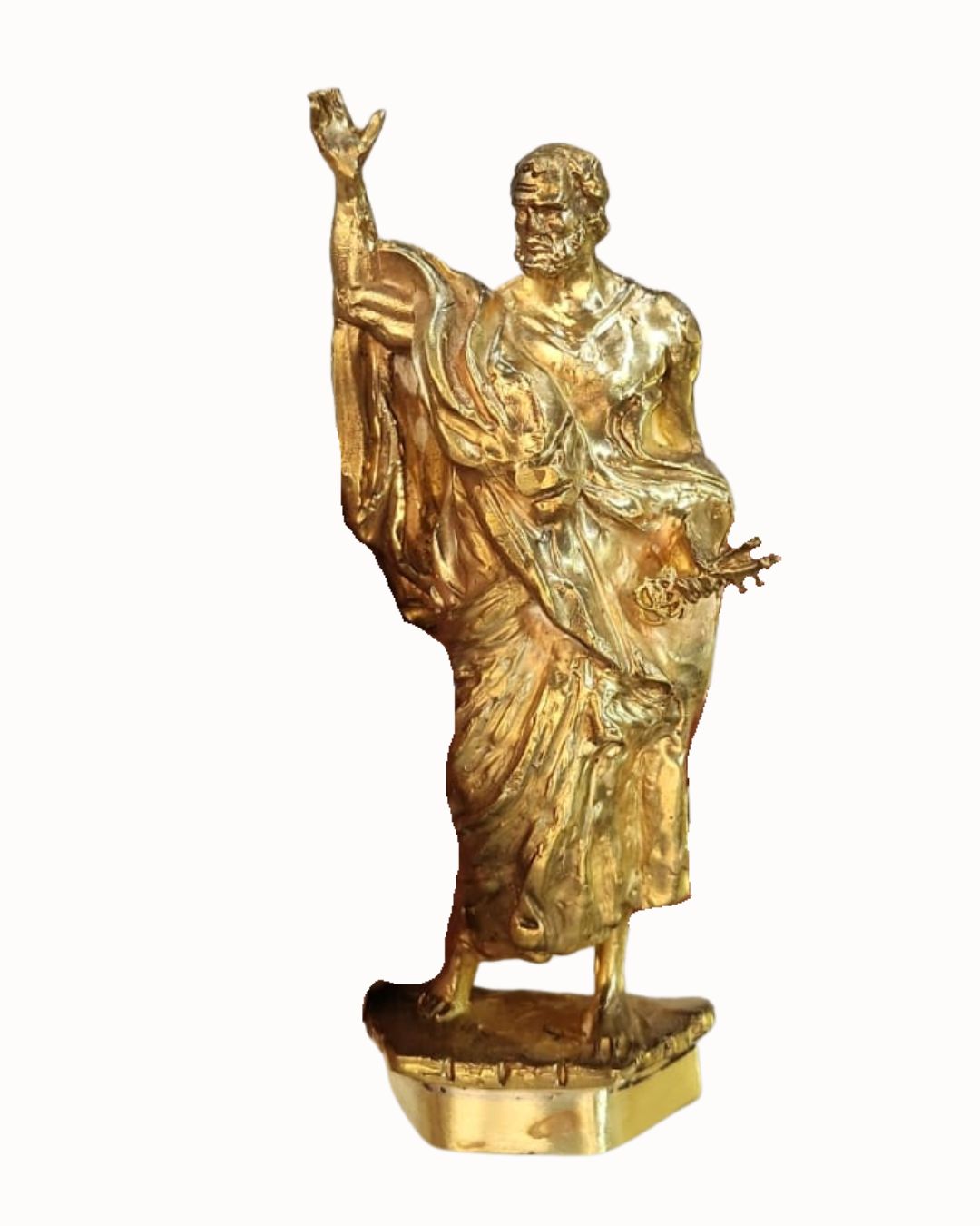 Saint statue — blessing