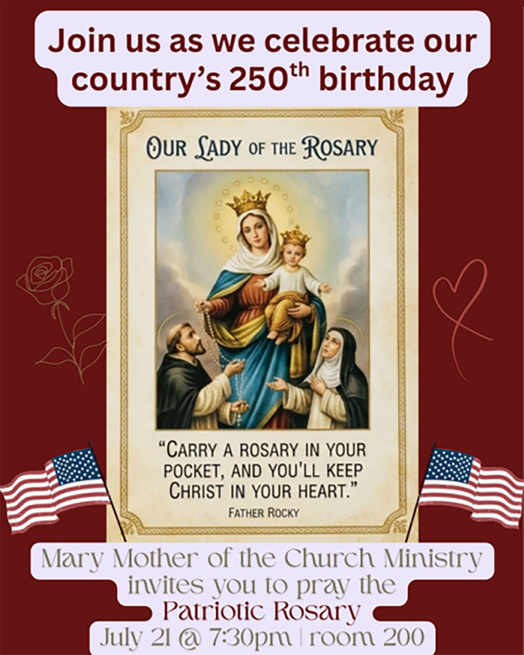 Patriotic Rosary                                                                                                                                                                                                                                                                                            