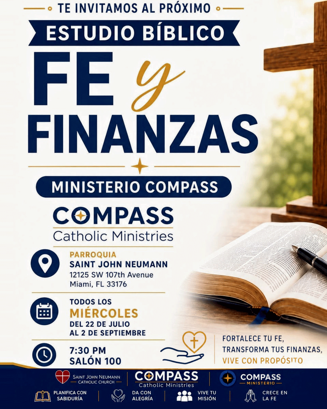 Estudio Bíblico Fe y Finanzas                                                                                                                                                                                                                                                                              